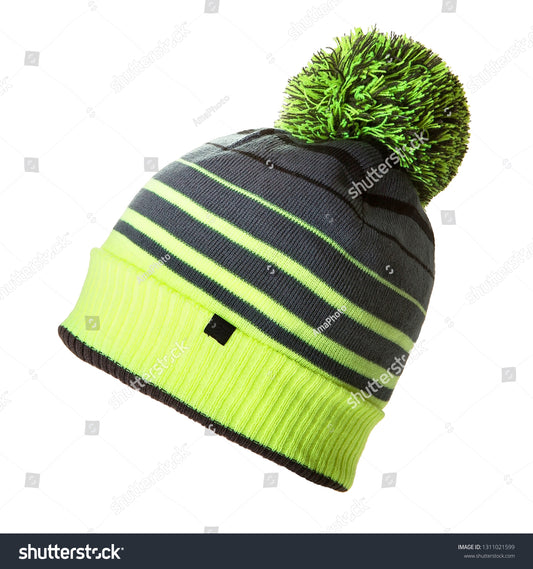 Green wool toque